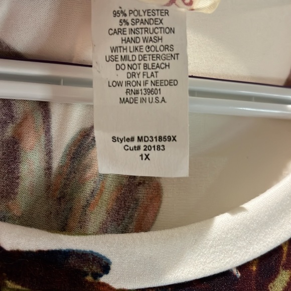 NWOT Bestto Long Sleeve Autumn Floral Dress with Pockets - Picture 5 of 6